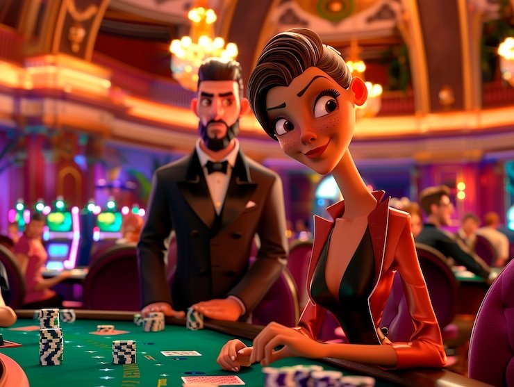 Meja baccarat Asia Gaming dengan papan taruhan interaktif pohon 169